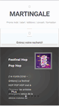Mobile Screenshot of martingale-music.com